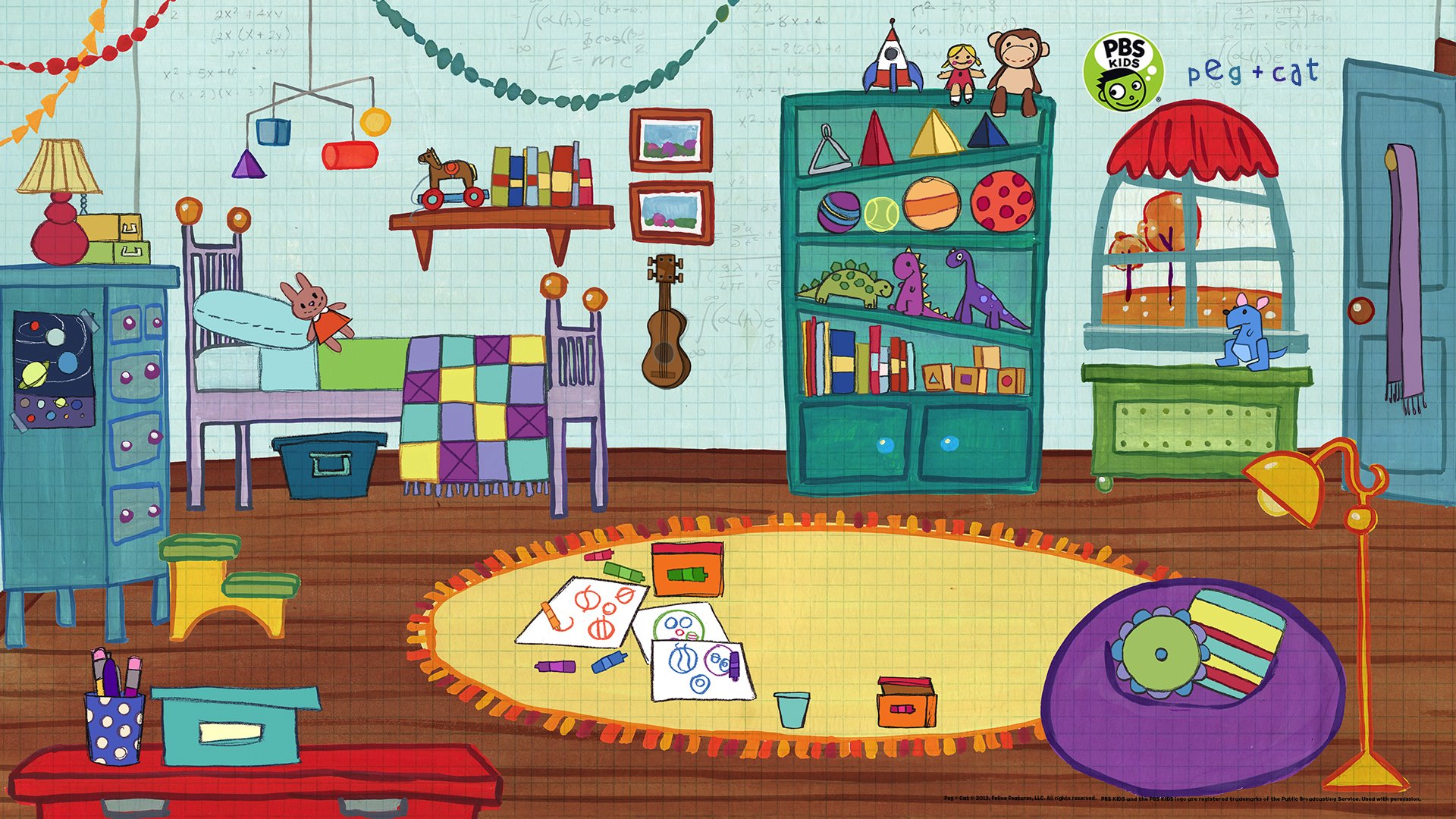 kindergarten classroom background